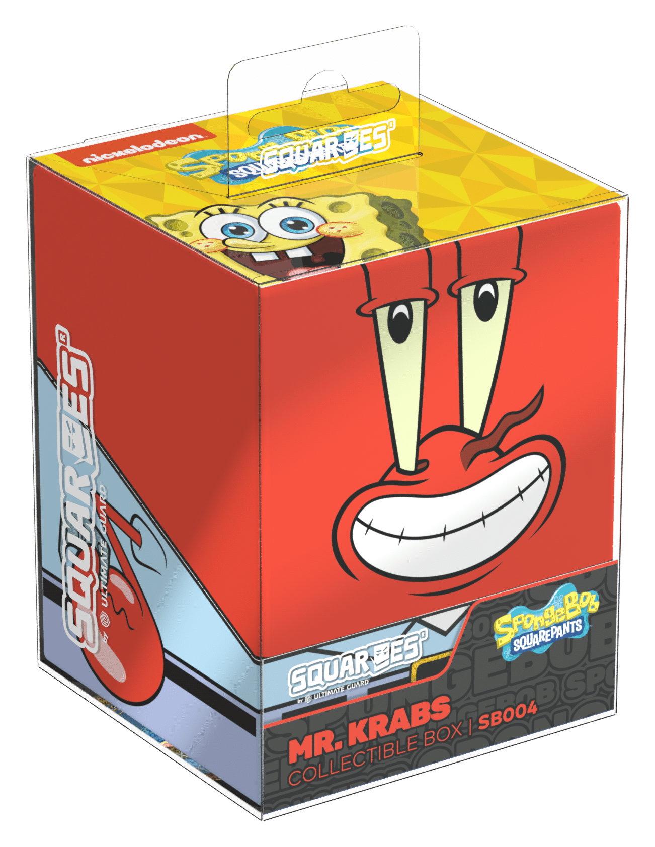 Squaroes SpongeBob SquarePants Mr.Krabs 100+ Boulder Deck Box image 0